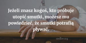 smutki potrafią pływać